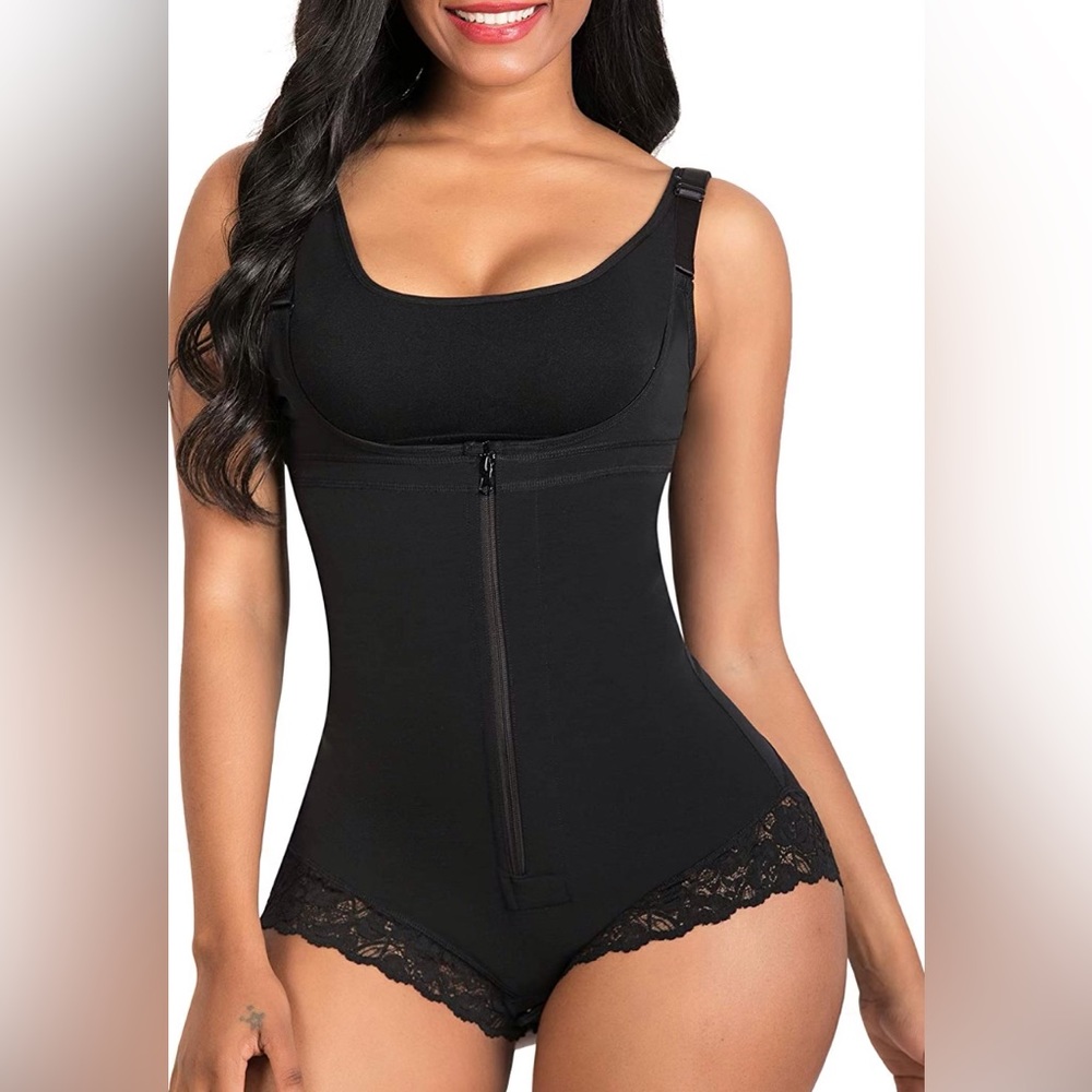 SHAPERX Shapewear for Women Tummy Control Fajas Colombianas Body Shaper Zipper